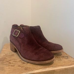 Korkease Womens Mesa Ankle Boot Size 6M Color: Mosto Port Suede Style K54247